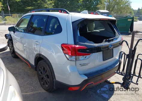 2021 Subaru Forester Sport из США, поврежденный, VIN JF2SKARC3MH486351